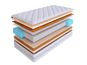 Матрас с независимыми пружинами SkySleep ETALON MEDIUM S1000