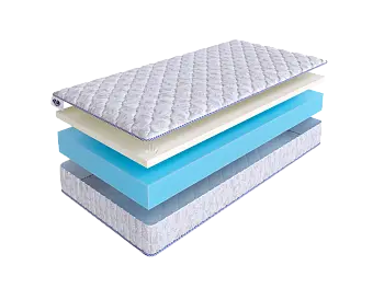 Беспружинный матрас SkySleep ROLLER Cotton Memory 18