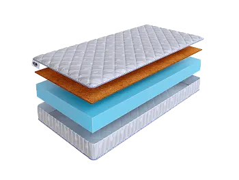 Жесткий матрас SkySleep ROLLER Econom 14 Cocos