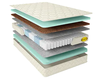 Ортопедический матрас Benartti Classic Max Duo TFK